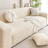 BohoWeave Stretch Full-Encasing Sofa Slipcover