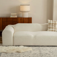 TeddyFit Stretch Full-Encasing Plush Sofa Slipcover