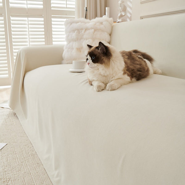 CozyGuard Corduroy Spill-Resistant Sofa Cover
