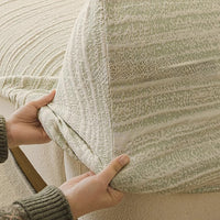 RippleCool Textured Stretch Sofa Slipcover