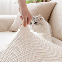 Spill-Resistant Full-Encasing Stretch Sofa Slipcover