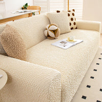 BubbleSoft Stretch Full-Encasing Sofa Slipcover