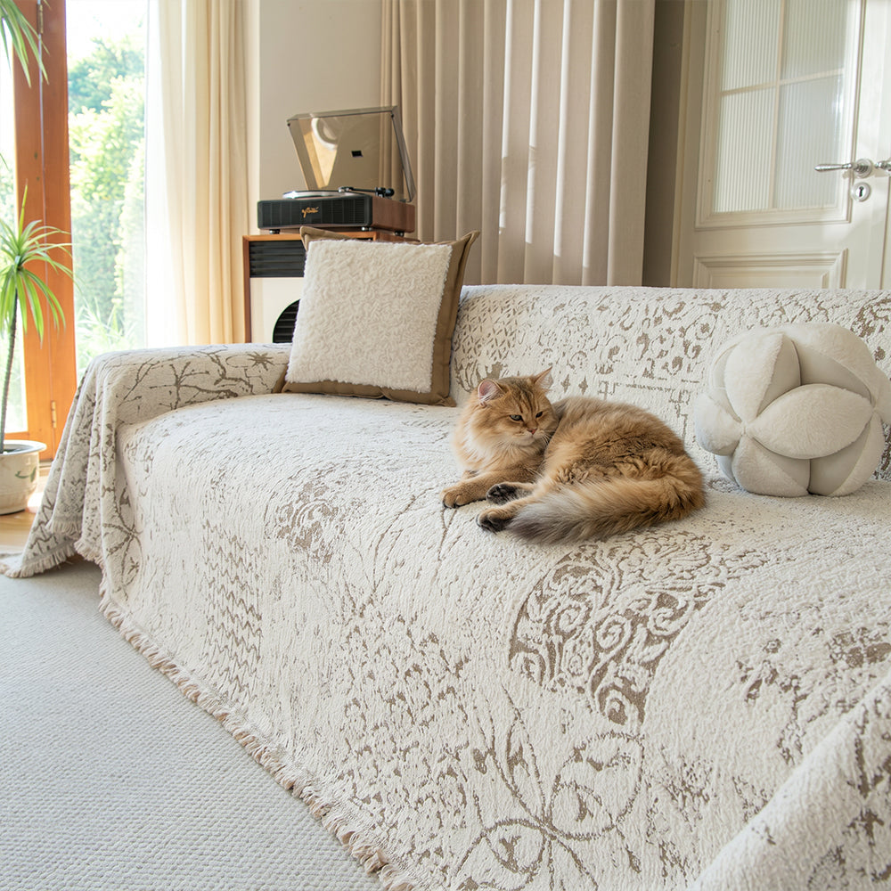 Luxe Heritage Chenille Sofa Cover