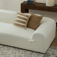 LinenEase Stretch Full-Encasing Sofa Slipcover