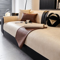 Spill-Resistant Leathaire Non-slip Sofa Cover