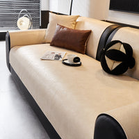 Spill-Resistant Leathaire Non-slip Sofa Cover