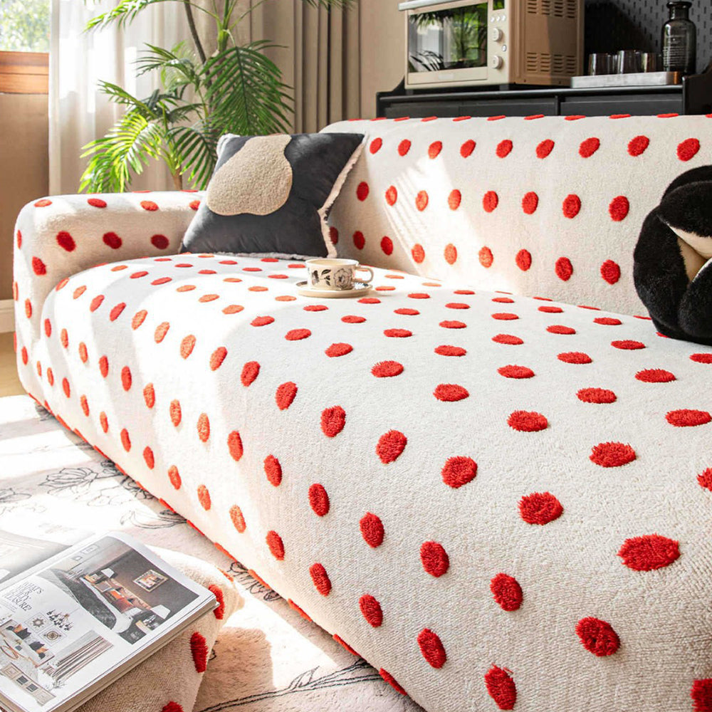 Winter Stretch Full-Encasing Sofa Slipcover