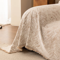 Nordic Sketch Spill-Resistant Chenille Sofa Cover