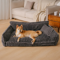 Snoozy Dream Fluffy Orthopedic Dog Sofa Bed