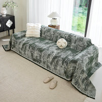 Luxe Texture Linen Sofa Cover