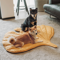 Leaf Shape Washable Dog Mat & Pet Blanket