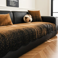 Gradient Glow Chenille Non-Slip Sofa/Couch Cover