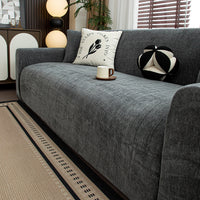 Herringbone Full-Cover Sofa Slipcover