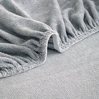 VelourNest Chenille Full-Cover Stretch Sofa Slipcover