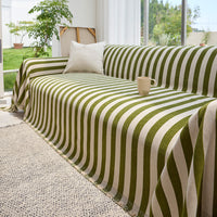 Nordic Stripe Chenille Sofa Cover