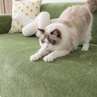 Pet Friendly Herringbone Tassel Luxe Sofa/Couch Cover