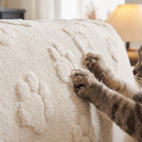 Paw Plush Nonslip Sofa/Couch Cover