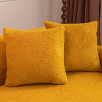 CloudCurve Teddy Fleece Nonslip Sofa/Couch Cover