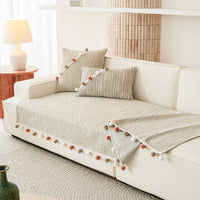 Playful Dots Chenille Nonslip Sofa/Couch Cover