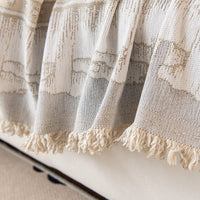 Retro Bloom Chenille Scratch-Resistant Sofa/Couch Cover