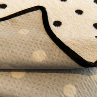 Creamy Dot Plush Nonslip Sofa/Couch Cover