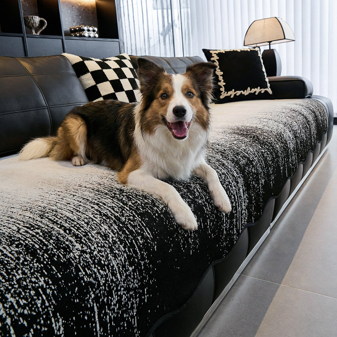 Luxe Ombre Chenille Nonslip Sofa/Couch Cover
