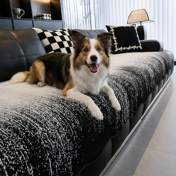 Luxe Ombre Chenille Nonslip Sofa/Couch Cover
