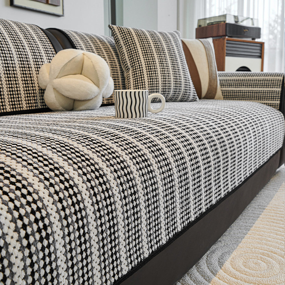 Twill Weave Chenille Nonslip Sofa/Couch Cover