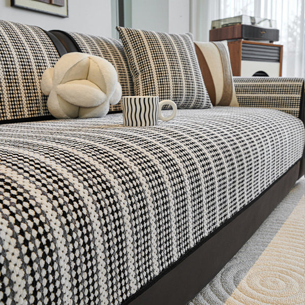 Twill Weave Chenille Nonslip Sofa/Couch Cover