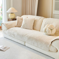 Regal Mink Plush Nonslip Sofa/Couch Cover