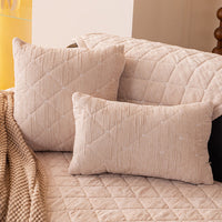 Modern Quilted Luxe Chenille Nonslip Sofa/Couch Cover