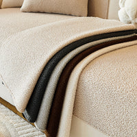 Cozy Plush Fleece Nonslip Sofa/Couch Cover