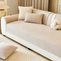 Cozy Plush Fleece Nonslip Sofa/Couch Cover