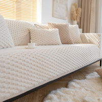 Cloud Pebble Plush Nonslip Sofa/Couch Cover