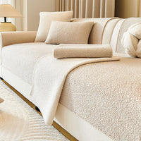 Cozy Plush Fleece Nonslip Sofa/Couch Cover