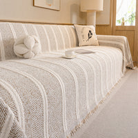 Creamline Herringbone Chenille Sofa Cover