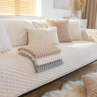 Cloud Pebble Plush Nonslip Sofa/Couch Cover
