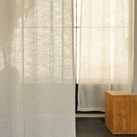 Ripple Whisper Embroidered Sheer Curtain