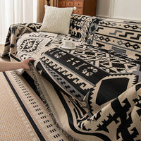 Nordic Geometric Tassel Sofa Cover
