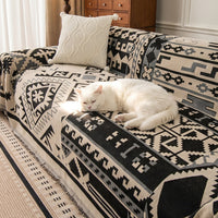 Nordic Geometric Tassel Sofa Cover