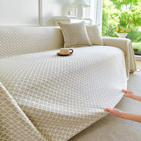 Breeze Lattice Ice Silk Sofa Cover