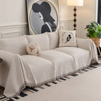 Textured Chenille Scratch-Resistant Sofa/Couch Cover