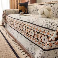 Vintage Blossom Chenille Sofa Cover