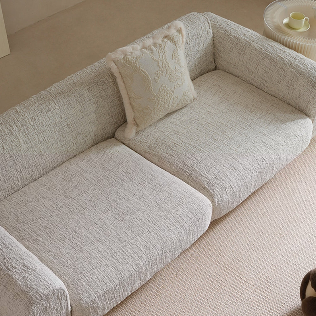 Luxury Sculpted Guard Stretch Sofa Cover– Anti-Scratch, Full-Cover Pet Protector