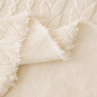 Cozy Cable Plush Scratch-Resistant Sofa/Couch Cover