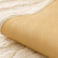 Plush Cable Knit Nonslip Sofa Cover