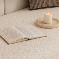 Elegant Black-Trim Chenille Nonslip Sofa/Couch Cover