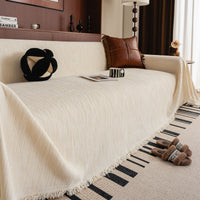 Elegant Ripple Chenille Scratch-Resistant Sofa/Couch Cover