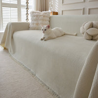 Minimalist Waffle Texture Sofa/Couch Cover