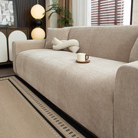 Herringbone Full-Cover Sofa Slipcover